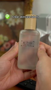 【Transparent Label】NIIMBOT D11/D110/D101 Clear Label Sticker Waterproof Oil Proof No Glue Residue Switch Name Sticker Luminous Thermal Label Paper
