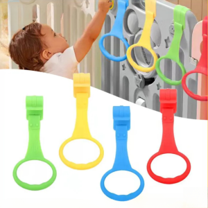 1pc Pull Ring for Playpen Baby Crib Hooks General Use Hooks Babies Toys Pendants Bed Rings Hooks Playpen Pendants / Baby Rings / Stand Up Walking Pull Ring / Toddler Stand Training ToysHanging Ring Help Baby Stand LZC-Baby-Pull-Ring