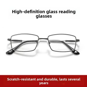 LUYING | High Definition Anti-Fatigue Pure Glass Reading Glasses 200D