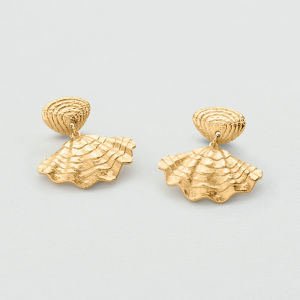 AGATHA | French Luxurious Seashell Design Earrings