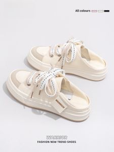 Warrior | Semi-Slip On Breathable Casual Womens Canvas Shoes