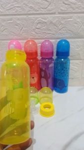 BOTOL SUSU BAYI REGULAR NECK TANPA GAGANG KINAWA BABY 250ML BAHAN PP BPA FREE BERKUALITAS