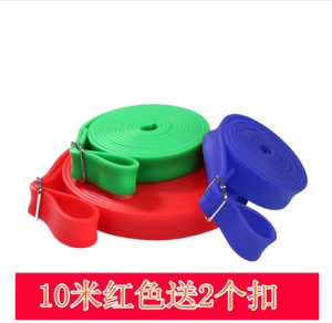 Belt ยางยืดออกกำลังกาย สายรัดแรงต้านทานสำหรับนักศึกษา วิ่ง ฝึกซ้อมกีฬา เสริมสร้างกล้ามเนื้อ เล่นโยคะ สายรัดยืดหยุ่นสำหรับทุกวัย