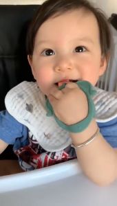 Payoe Gigitan Bayi Bentuk BPA FREE Teether Silicone Baby