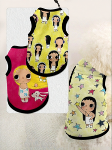 HanWei | NASA Collab Cute Cartoon Pet Vest Prevent Shedding