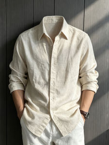 CHENMU | Long Sleeve Breathable Sun Protection Linen Shirt