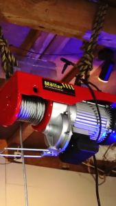 Electric Hoist MOLLAR HST600/1200 Katrol Listrik 1200Kg Elektrik