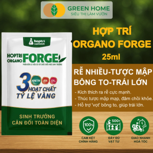 Phân Bón Lá Hợp Trí Organo Forge GreenHome Gói 25ml Kích Thích Sinh Trưởng Toàn Diện Kích Rễ