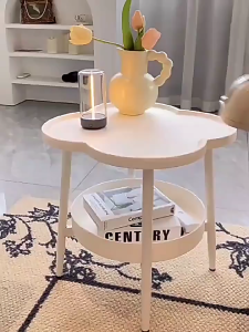 Meja Tamu Kecil Plastik Meja Sudut Ruangan Aesthetic Liberty Coffee Table Modern Minimalis Meja Teras