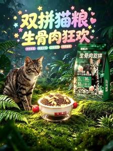 LUSCIOUS | Thức Ăn Mèo Kết Hợp Thịt Sấy Khô & Thịt Tươi