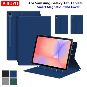 AJIUYU | For Samsung Galaxy Tab S11 S10 Lite S9 S8 S7 FE Plus 12.4 11 Magnetic Case for Tab S11 S10 S9 S8 Ultra 14.6" Pencil Holder Cover