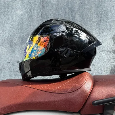 ORZ | Universal Dual Lens Bluetooth Flip-Up Helmet Seasonal Use A Class Certified