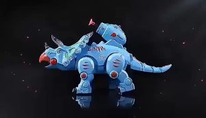 Large electric mechanical dinosaur toy multifunctional sound and light toy for boys aged 2-6 simulating animal childrens toys/realistic animal toys.