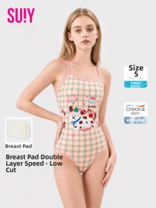 SUIY | Competitive Swimwear Women Adults High-End Unique 1-Piece Swimsuit