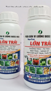phân bón giúp TRÁI LỚN NHANH NẶNG CÂN ĐẸP MÀU - chai 500ml (Lớn Trái Super)