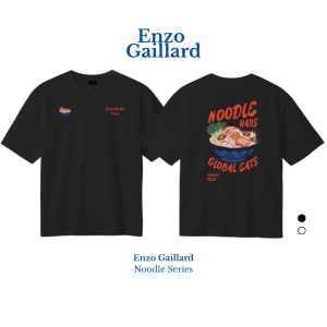 Enzo Gaillard เสื้อยืด ทรงปกติ รุ่น Noodle Haus