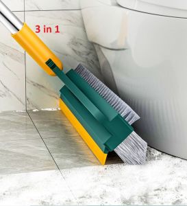 3in1 Magic Brush Broom Penyapu Lantai Floor Cleaning Brush Gap Scrub Brush Tile Kitchen Bathroom Toilet F49