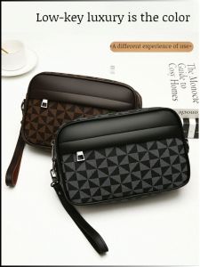 Mens Crossbody Bags Mens Shoulder Bags Clutch Bag Easily Removable Small Square Bag Easy to Clean