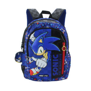 Australia smiggle childrens schoolbag boys Cartoon Sonic The Hedgehog shoulder backpack student supplies 16 inches Kids Bags