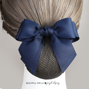 Invisible Butterfly Knot Hair Net Womens New 2025 Nurse Stewardess Professional Adult Hair Accessories Hairband Headwear