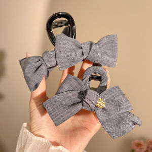MOYAJIEKA | Stylish Korean Bow Claw Clip Large