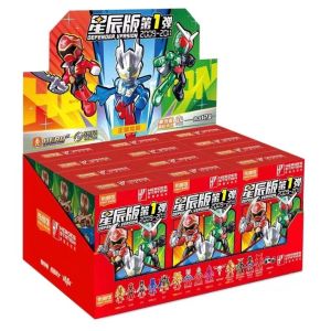BLOKEES HEROES STATION DEFENDER Part 1 Masked Kamen Rider Double Ultraman Zero Super Sentai Gokaiger Building Blocks Movable Toys