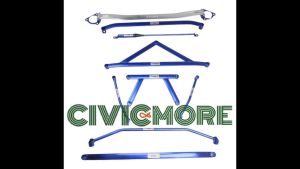 Bộ thanh gia cố cân bằng hệ gầm dành cho Honda Civic 2006 - 2024