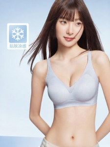 Breathable Cup Small Breast Gathering Underwear Lift Soft Support Seamless Bra