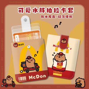 Large Capacity Pull-Out Drawer Style Multi-Card Slot Womens Wallet Cute Anti-Magnetic ID Document Card Holder New Model