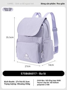 CAMEL | Balo Dung Lượng Lớn Cho Đi Phượt Đánh Trại Du Lịch