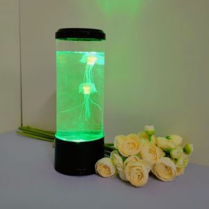 Octopus Table Light Jellyfish Lamp Rechargeable Battery Decoration Light Mix Color Room Light Desk Light Bright Healing
