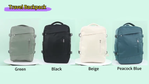 XHDATA 45L กระเป๋าเป้เดินทาง กระเป๋าเป้สะพายหลัง อเนกประสงค์ มีช่องเสียบชาร์จ ปรับสายได้