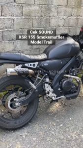 KNALPOT FULLSYSTEM MODEL TRAIL MT15 XSR155 - FULL TITAN XSR155