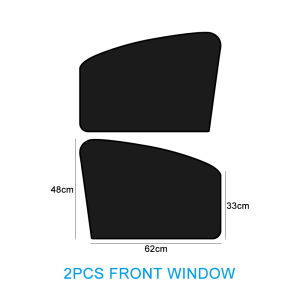 2PCS Car Folding Strong Magnetic Window Curtain For Ssangyong Korando Kyron Musso Rexton Tivoli Actyon Auto Interior Accessories