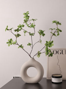 Wabi Sabi Simple Unfired Ceramic Vase Home Decor
