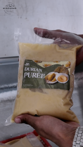 Pure Durian Puree 1kg – 100% Real Durian for Baking & Desserts
