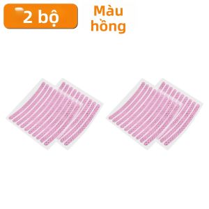 Bộ Dán Phản Quang Nhiều Màu Yitong Cho Vành Xe - Xanh dương/Hồng - Dành Cho Ô Tô Xe Máy Xe Đạp - Bộ 1/2/4/8 Miếng - Trang Trí Dán Trang Trí