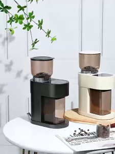LENODI เครื่องบดกาแฟ 60 ระดับ เครื่องบดกาแฟ Electric coffee machine