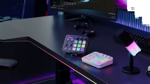 MAONO G1 NEO Gaming Audio Interface RGB 48V Phantom Power for Live Streaming Content Create Gaming