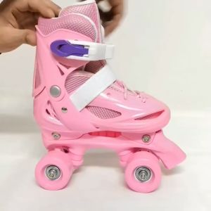 roller skates for kids Roller Skates Adjustable Inline Skate Roller Skates Adjustable Double row Skate Roller 4 wheel Roller skate for kids roller skate shoes roller skates 4 wheels