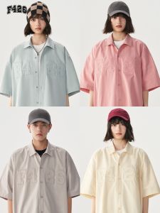 F426 National Fashion Brand Hip Hop Four-Color Logo Short Sleeve Patch