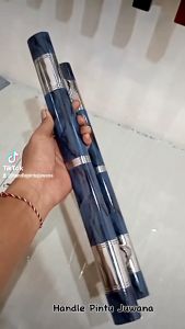 Handle Pintu Rumah Baut Tembus Motif Marmer 45cm: Gagang Pintu, Handle Pintu Kaca, Handle Pintu Kayu, Tarikan Pintu Alumunium