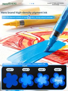 HERO | Student Art Watercolor Pen 120 Colors