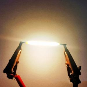 5 ~ 100PCS ต่อกล่อง 3V 38mm LED Filament หลายสี COB EDISON หลอดไฟหลอดไส้ไดโอดอุปกรณ์เสริมวันหยุด