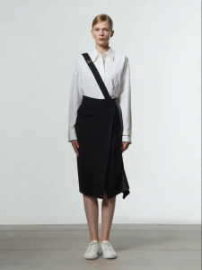 Simple Loose-Fit Long Sleeve Blouse for Ladies