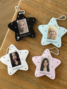 Fan Idol Photo Organizer Display Pendant Acrylic 1-inch