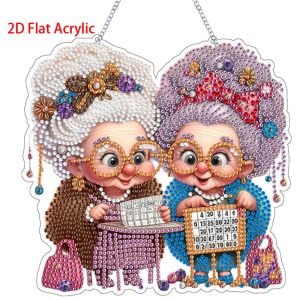 Bộ Tranh Kim Cương 5D DIY Tranh Acrylic 2D Phẳng Dễ Làm Dành Cho Người Mới Bắt Đầu Mặt Dây Chuyền Thủ Công Phong Cách Đồng Quê Phong Cảnh Núi Non Và Sông Nước