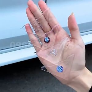 Bộ 2 Miếng Dán Silicon Chống Va Đập Góc Xe Cửa Ô Tô Logo Hãng Xe bảo vệ xe hơi