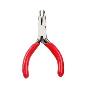 Kìm Mini Đa Năng Đầu Tròn Cách Điện Dùng Làm Đồ Thủ Công Làm Đồ Trang Sức Nhỏ Hợp Kim Màu Đỏ Dùng Được Cho Cả Hai Tay