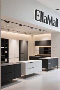 IKEA ชั้นวางหนังสือที่เรียบง่าย ชั้นวางที่เรียบง่ายที่ทันสมัย ห้องนั่งเล่นมัลติฟังก์ชั่น ตู้เก็บหนังสือ